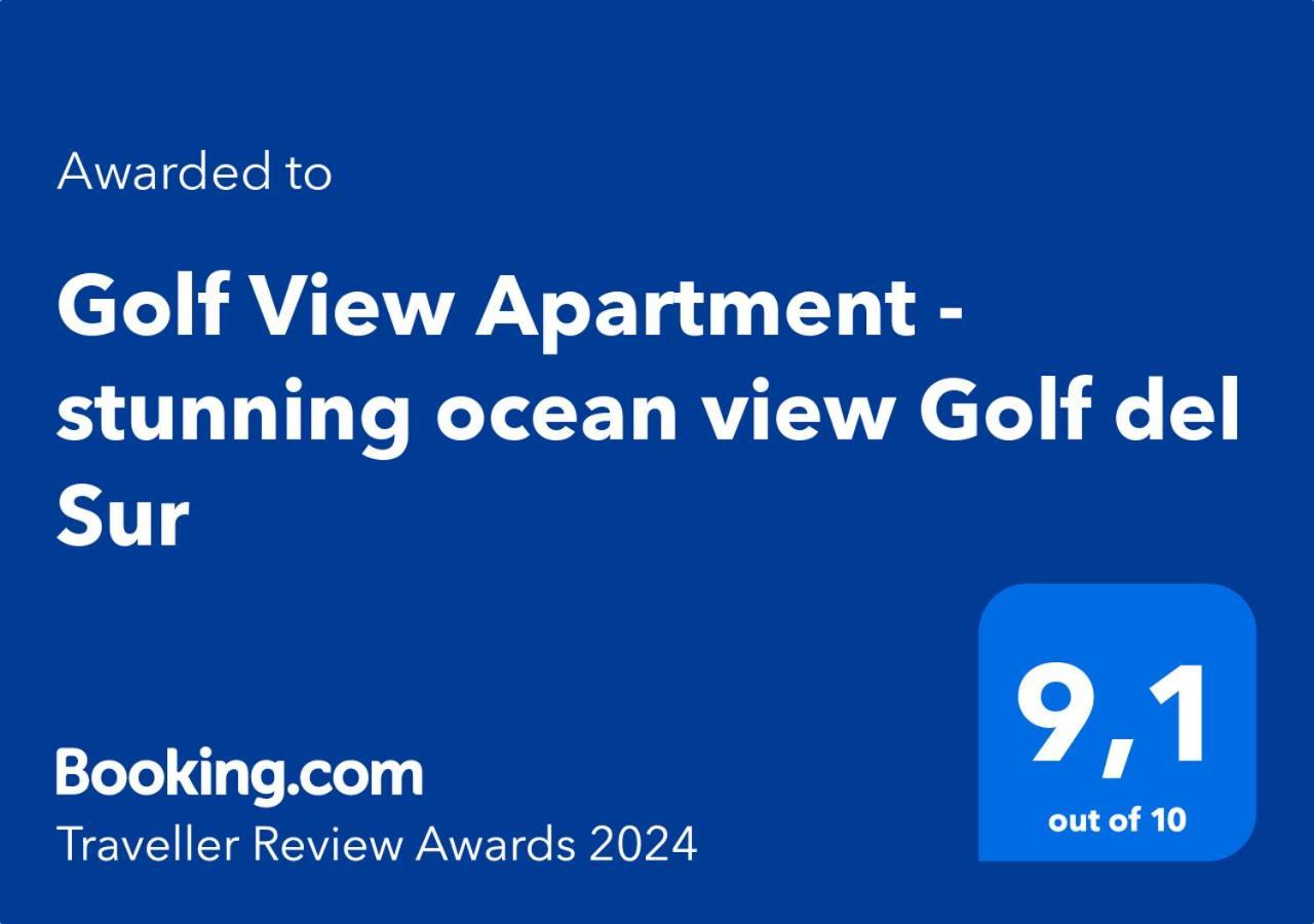 סן מיגל דה אבונה Golf View Apartment - Stunning Ocean View Golf Del Sur מראה חיצוני תמונה