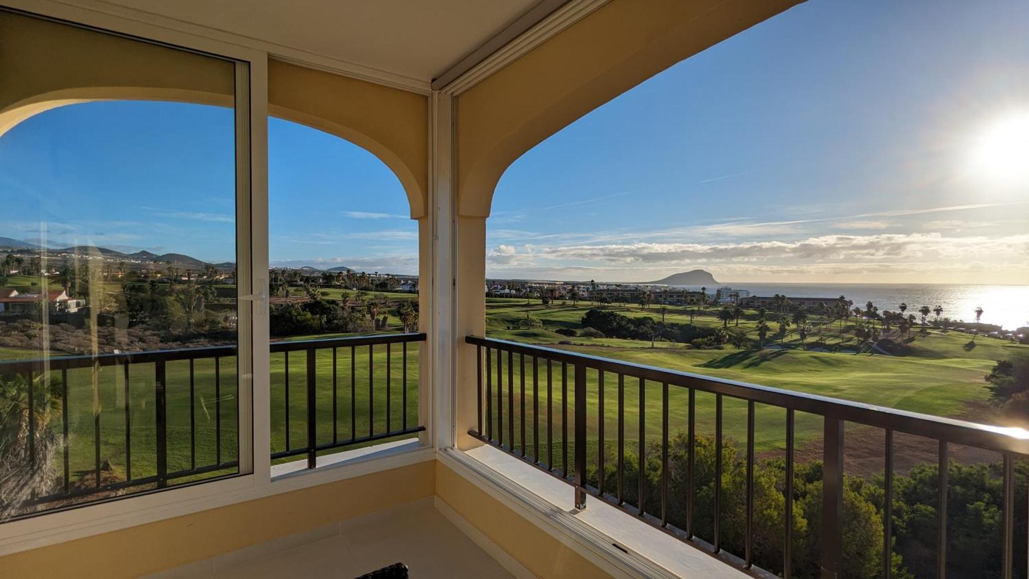 סן מיגל דה אבונה Golf View Apartment - Stunning Ocean View Golf Del Sur מראה חיצוני תמונה